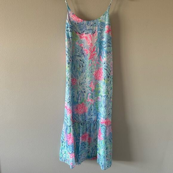 Lilly Pulitzer Winni Maxi Dress in Sink or Swim NEW - Picture 5 of 9